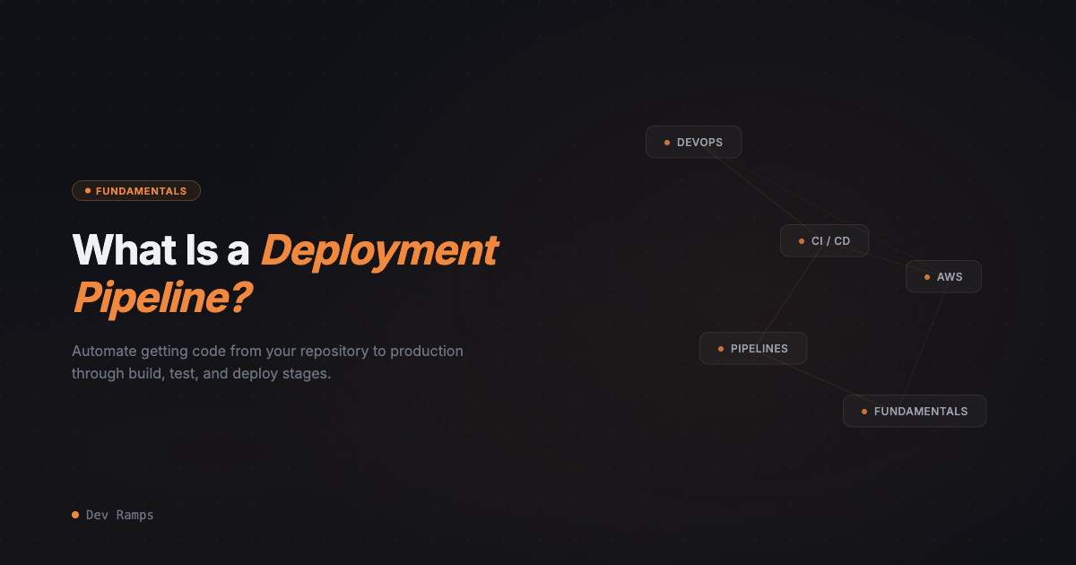What Is a Deployment Pipeline?